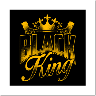 Black King Black Pride Design Posters and Art